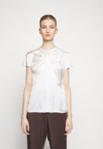 Anna Field kvinner print t-skjorte off white P266L346 - Bilde 4