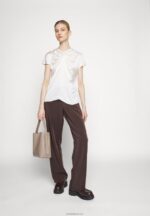 Anna Field kvinner print t-skjorte off white P266L346 - Bilde 6
