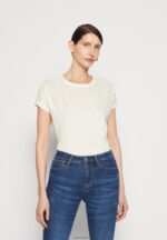 Anna Field kvinner print t-skjorte offwhite P266L369
