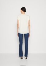 Anna Field kvinner print t-skjorte offwhite P266L369 - Bilde 3