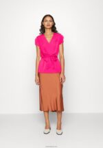 Anna Field kvinner print t-skjorte rosa P266L262 - Bilde 2