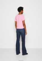 Anna Field kvinner print t-skjorte rosa P266L269 - Bilde 3