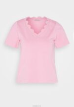 Anna Field kvinner print t-skjorte rosa P266L269 - Bilde 5