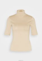 Anna Field kvinner print t-skjorte sand P266L281 - Bilde 5