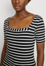 Anna Field kvinner print t-skjorte svart/hvit P266L298 - Bilde 6