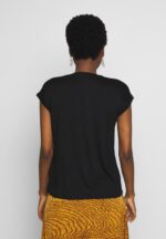 Anna Field kvinner print t-skjorte svart P266L274 - Bilde 3