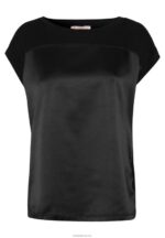 Anna Field kvinner print t-skjorte svart P266L274 - Bilde 4