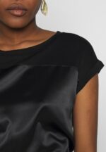 Anna Field kvinner print t-skjorte svart P266L274 - Bilde 5