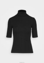 Anna Field kvinner print t-skjorte svart P266L291 - Bilde 5