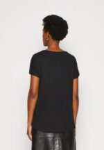 Anna Field kvinner print t-skjorte svart P266L332 - Bilde 3