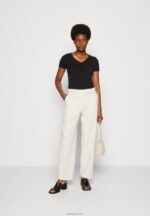Anna Field kvinner print t-skjorte svart P266L353 - Bilde 2