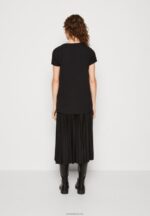 Anna Field kvinner print t-skjorte svart P266L358 - Bilde 3