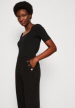Anna Field kvinner print t-skjorte svart P266L375 - Bilde 4