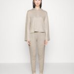 Anna Field kvinner pyjamassett brunt P266L1067