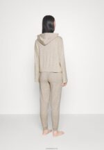 Anna Field kvinner pyjamassett brunt P266L1067 - Bilde 3
