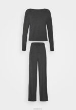 Anna Field kvinner pyjamassett mørkegrå P266L1071 - Bilde 5