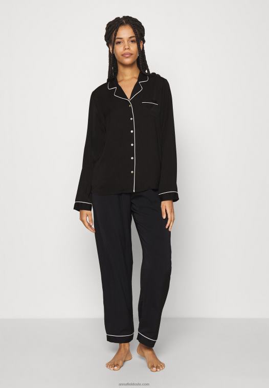 anna_field_kvinner_pyjamassett_svart_p266l1072.jpg Anna Field kvinner pyjamassett svart P266L1072 - Bilde 1
