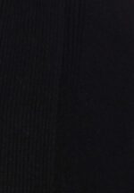 Anna Field kvinner ribbestrikket foldkrage cardigan svart P266L822 - Bilde 3
