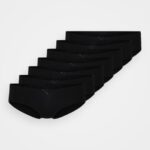 Anna Field kvinner romy 7 pack truse svart P266L985
