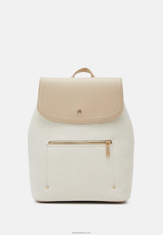 anna_field_kvinner_ryggsekk_beige_p266l2608.jpg Anna Field kvinner ryggsekk beige P266L2608 - Bilde 1