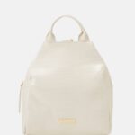 Anna Field kvinner ryggsekk off-white P266L2599