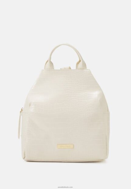 Anna Field kvinner ryggsekk off-white P266L2599