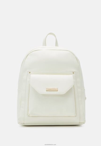 Anna Field kvinner ryggsekk off-white P266L2614