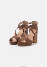 Anna Field kvinner sandaler cognac P266L1253 - Bilde 3