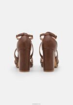 Anna Field kvinner sandaler cognac P266L1253 - Bilde 4