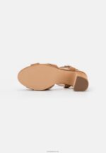 Anna Field kvinner sandaler cognac P266L1286 - Bilde 5