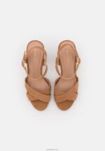 Anna Field kvinner sandaler cognac P266L1286 - Bilde 6