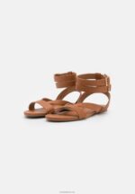 Anna Field kvinner sandaler cognac P266L1422 - Bilde 3