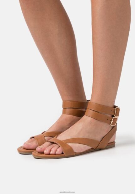 Anna Field kvinner sandaler cognac P266L1422