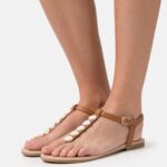 Anna Field kvinner sandaler cognac P266L1429