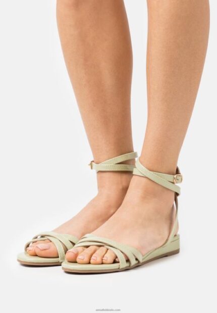 Anna Field kvinner sandaler grønne P266L1368