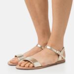 Anna Field kvinner sandaler gull P266L1281