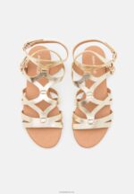 Anna Field kvinner sandaler gull P266L1373 - Bilde 6