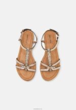 Anna Field kvinner sandaler gull P266L1377 - Bilde 6