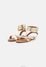 Anna Field kvinner sandaler gull P266L1424 - Bilde 3