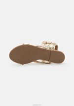 Anna Field kvinner sandaler gull P266L1424 - Bilde 5