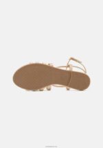 Anna Field kvinner sandaler gull P266L1436 - Bilde 5