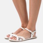 Anna Field kvinner sandaler hvite P266L1266