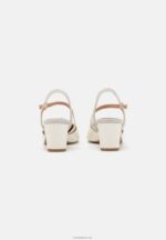 Anna Field kvinner sandaler hvite P266L1325 - Bilde 4