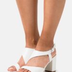 Anna Field kvinner sandaler hvite P266L1376