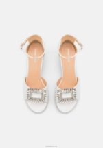 Anna Field kvinner sandaler hvite P266L1434 - Bilde 6