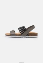 Anna Field kvinner sandaler i gunmetall P266L1406 - Bilde 2