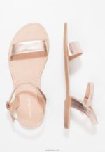 Anna Field kvinner sandaler i rosa gull P266L1257 - Bilde 3