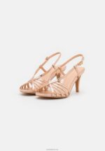 Anna Field kvinner sandaler i rosa gull P266L1312 - Bilde 3