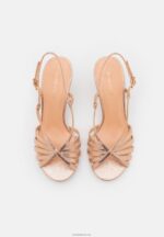 Anna Field kvinner sandaler i rosa gull P266L1312 - Bilde 6