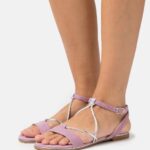 Anna Field kvinner sandaler lilla P266L1384